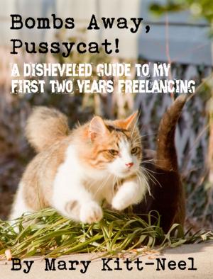 Book cover of Bombs Away, Pussycat! A disheveled guide to my first two years freelancing