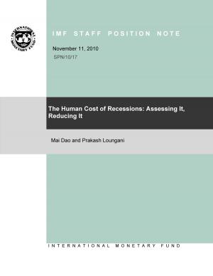 Cover of the book The Human Cost of Recessions: Assessing It, Reducing It by R. Mr. Johnston, Balázs Mr. Horváth, Luca Mr. Errico, Jingqing Ms. Chai