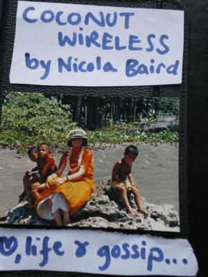 Cover of the book Coconut Wireless: a novel of love, life and South Pacific gossip by Lucky Caballero