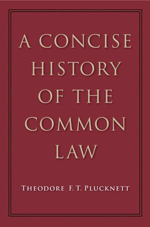 Cover of the book A Concise History of the Common Law by Christian Thomasius
