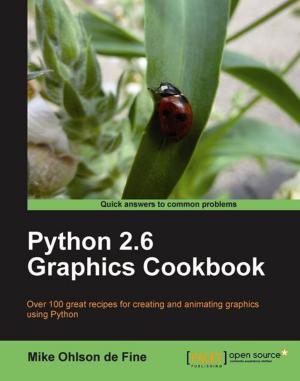 Cover of the book Python 2.6 Graphics Cookbook by Symeon Huang