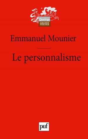 Book cover of Le personnalisme