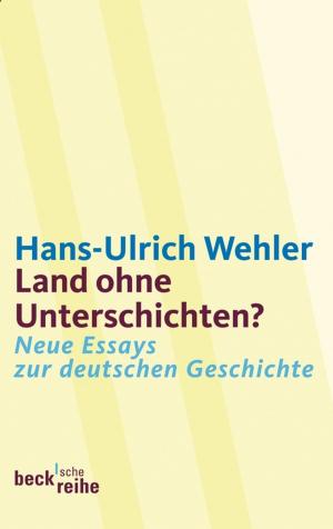 Cover of the book Land ohne Unterschichten? by Marion Eggert, Jörg Plassen