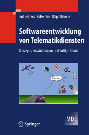 Cover of the book Softwareentwicklung von Telematikdiensten by A. Pique, J. Chantraine, D.S. Santallier, J. Rolet