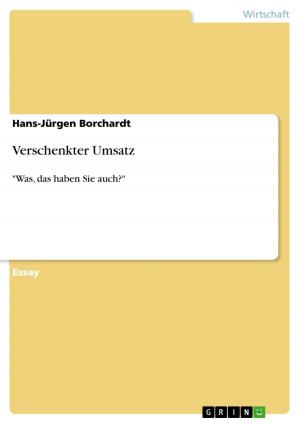 Cover of the book Verschenkter Umsatz by Afroz Alam