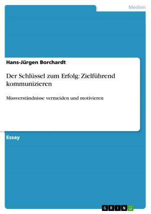Cover of the book Der Schlüssel zum Erfolg: Zielführend kommunizieren by Christian Sander