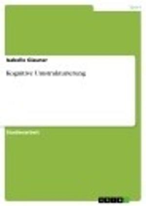 Cover of the book Kognitive Umstrukturierung by Udo Szameitat