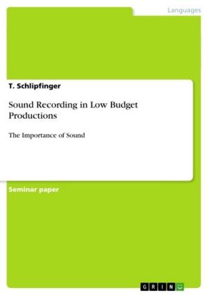 Book cover of Sound Recording in Low Budget Productions