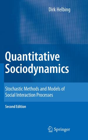 Cover of the book Quantitative Sociodynamics by Bernhard Kleine, Winfried Rossmanith
