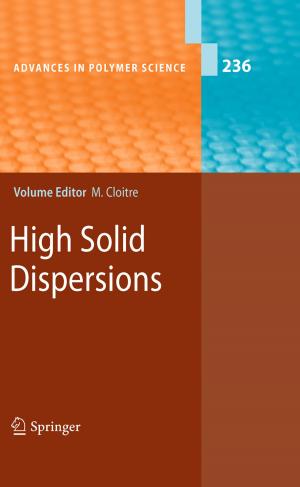 Cover of the book High Solid Dispersions by Björn Christensen, Sören Christensen