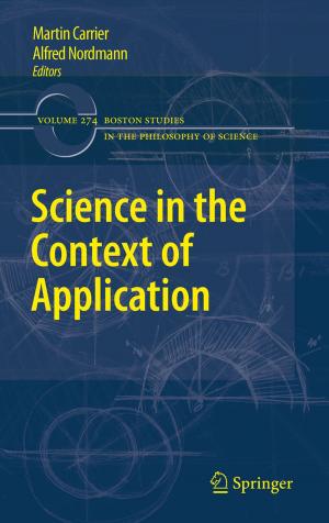Cover of the book Science in the Context of Application by J.J. Kockelmans