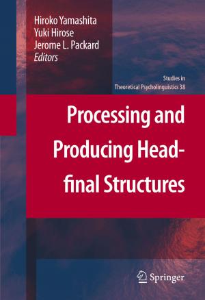 Cover of the book Processing and Producing Head-final Structures by Jerzy Kmita