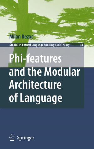 Cover of the book Phi-features and the Modular Architecture of Language by Carl F. Jordan