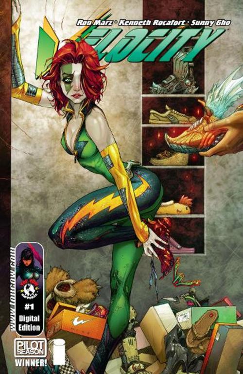 Cover of the book Velocity #1 (of 4) by Ron Marz, Top Cow