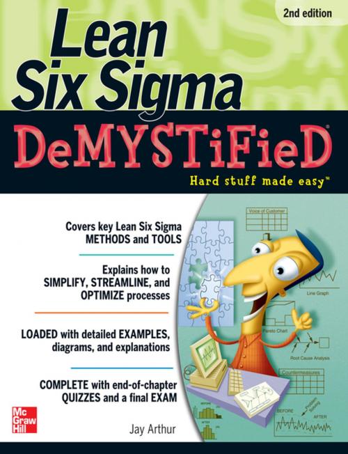 Cover of the book Lean Six Sigma Demystified, Second Edition by Jay Arthur, McGraw-Hill Education