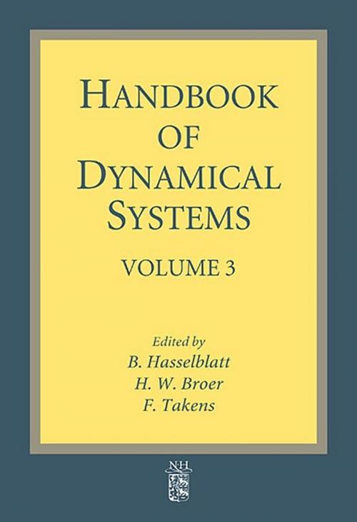 Cover of the book Handbook of Dynamical Systems by , Elsevier Science