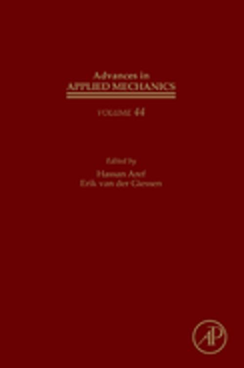 Cover of the book Advances in Applied Mechanics by Erik van der Giessen, Hassan Aref, Elsevier Science