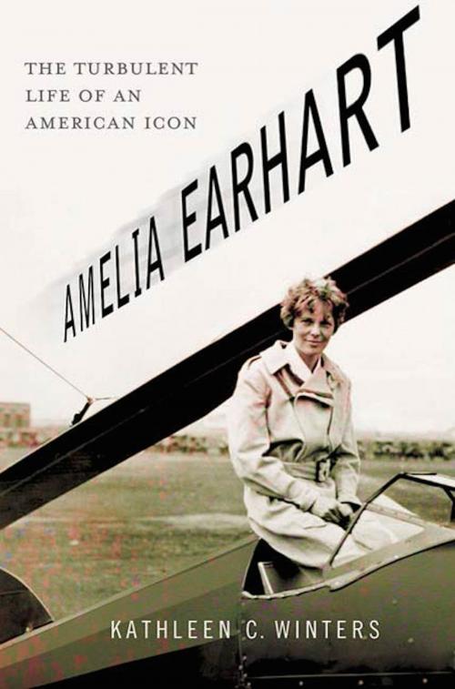 Cover of the book Amelia Earhart: The Turbulent Life of an American Icon by Kathleen C. Winters, St. Martin's Press