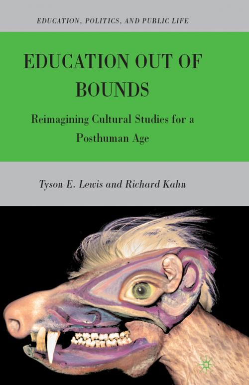 Cover of the book Education Out of Bounds by T. Lewis, R. Kahn, Palgrave Macmillan US