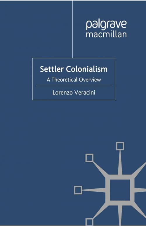 Cover of the book Settler Colonialism by L. Veracini, Palgrave Macmillan UK