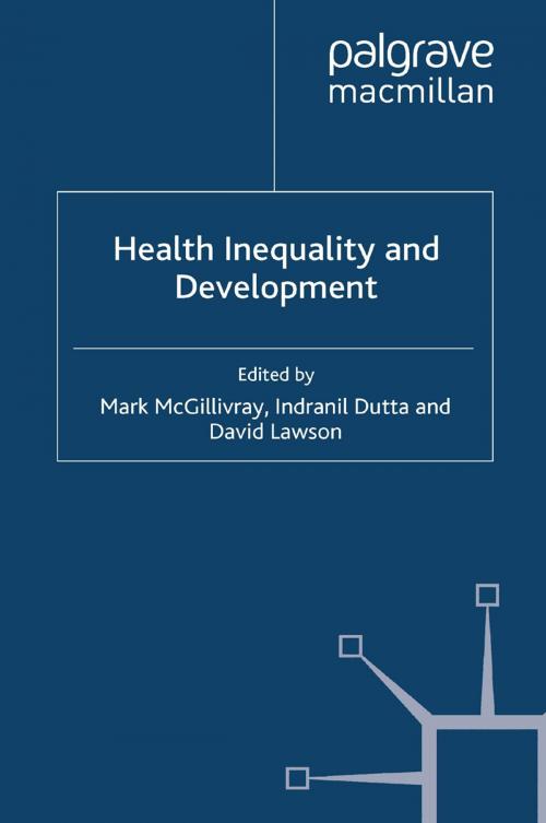 Cover of the book Health Inequality and Development by , Palgrave Macmillan UK