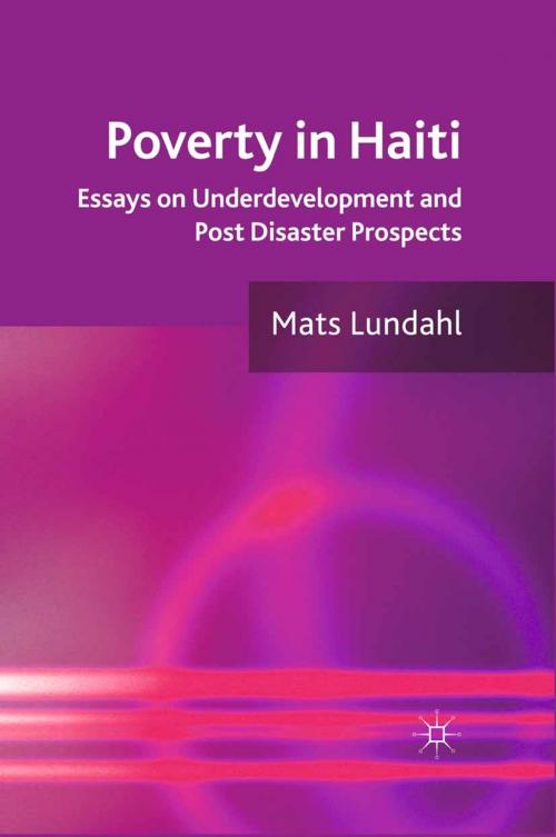 Cover of the book Poverty in Haiti by , Palgrave Macmillan UK