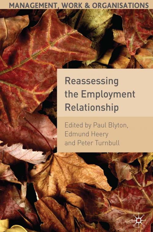 Cover of the book Reassessing the Employment Relationship by , Macmillan Education UK