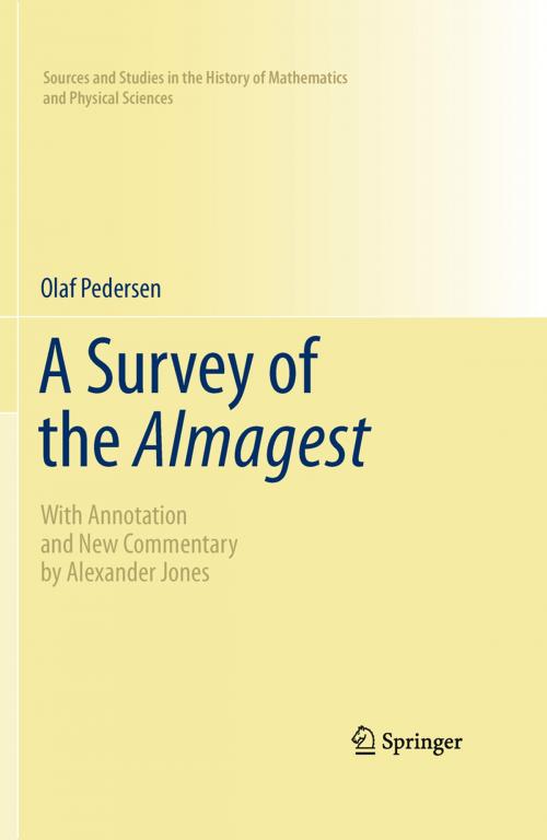 Cover of the book A Survey of the Almagest by Olaf Pedersen, Springer New York
