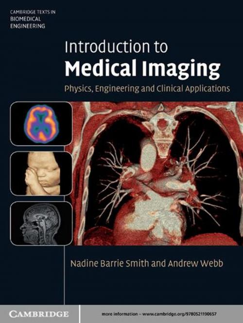 Cover of the book Introduction to Medical Imaging by Nadine Barrie Smith, Andrew Webb, Cambridge University Press