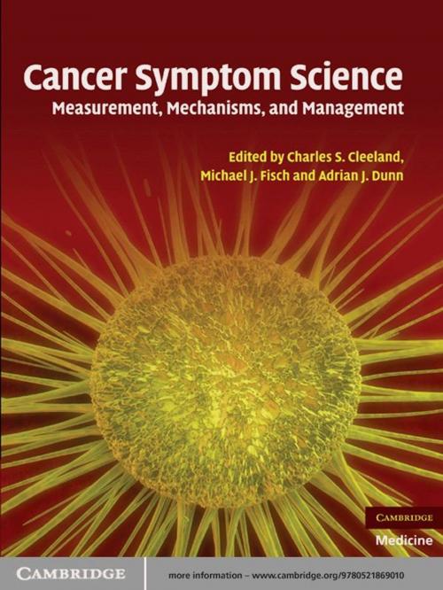 Cover of the book Cancer Symptom Science by , Cambridge University Press