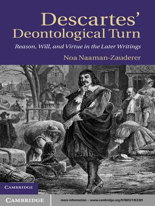 Cover of the book Descartes' Deontological Turn by Noa Naaman-Zauderer, Cambridge University Press