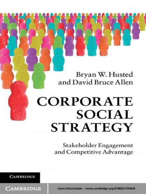 Cover of the book Corporate Social Strategy by Bryan W. Husted, David Bruce Allen, Cambridge University Press