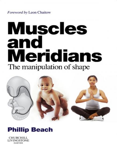 Cover of the book Muscles and Meridians E-Book by Phillip Beach, DO, DAc, OSNZ, Elsevier Health Sciences
