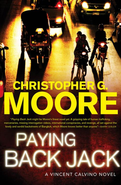 Cover of the book Paying Back Jack by Christopher G. Moore, Grove Atlantic