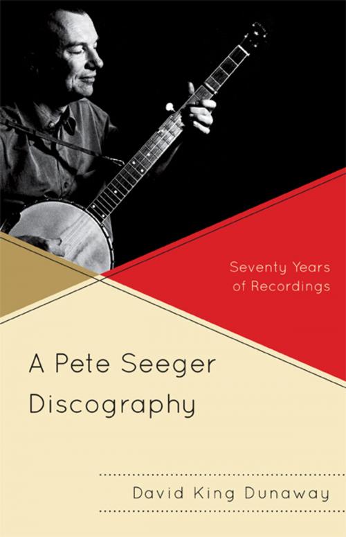 Cover of the book A Pete Seeger Discography by David King Dunaway, Scarecrow Press