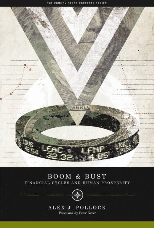 Cover of the book Boom and Bust by Alex J. Pollock, AEI Press