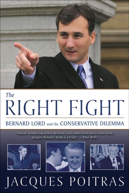 Cover of the book The Right Fight by Jacques Poitras, Goose Lane Editions