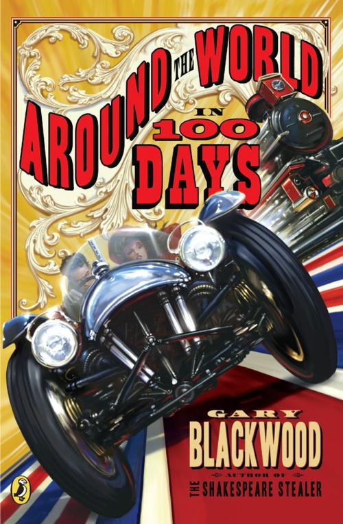 Cover of the book Around the World in 100 Days by Gary Blackwood, Penguin Young Readers Group