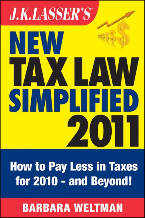Cover of the book J.K. Lasser's New Tax Law Simplified 2011 by Barbara Weltman, Wiley