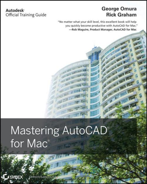 Cover of the book Mastering AutoCAD for Mac by George Omura, Richard (Rick) Graham, Wiley