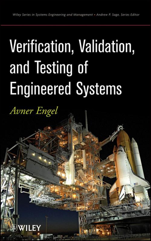 Cover of the book Verification, Validation, and Testing of Engineered Systems by Avner Engel, Wiley