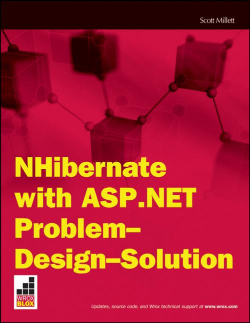 Cover of the book NHibernate with ASP.NET Problem Design Solution by Scott Millett, Wiley