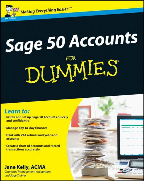Cover of the book Sage 50 Accounts For Dummies by Jane Kelly, Wiley
