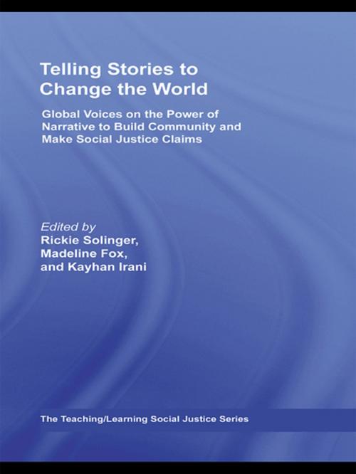 Cover of the book Telling Stories to Change the World by , Taylor and Francis