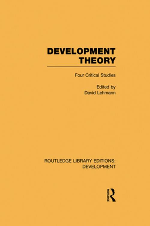Cover of the book Development Theory by , Taylor and Francis