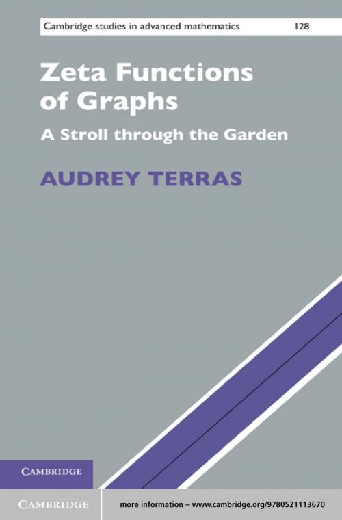 Cover of the book Zeta Functions of Graphs by Audrey Terras, Cambridge University Press