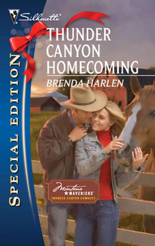 Cover of the book Thunder Canyon Homecoming by Brenda Harlen, Silhouette