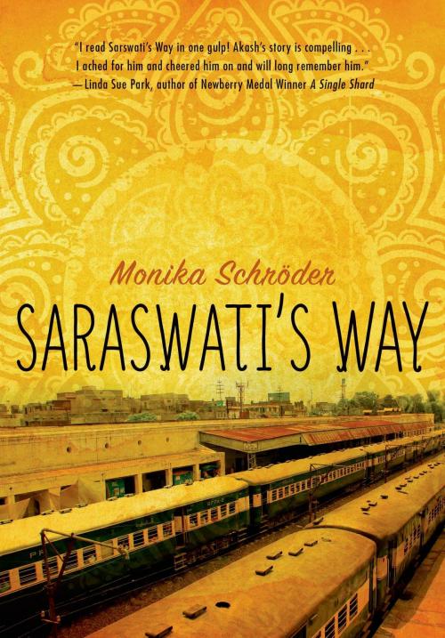 Cover of the book Saraswati's Way by Monika Schroder, Farrar, Straus and Giroux (BYR)
