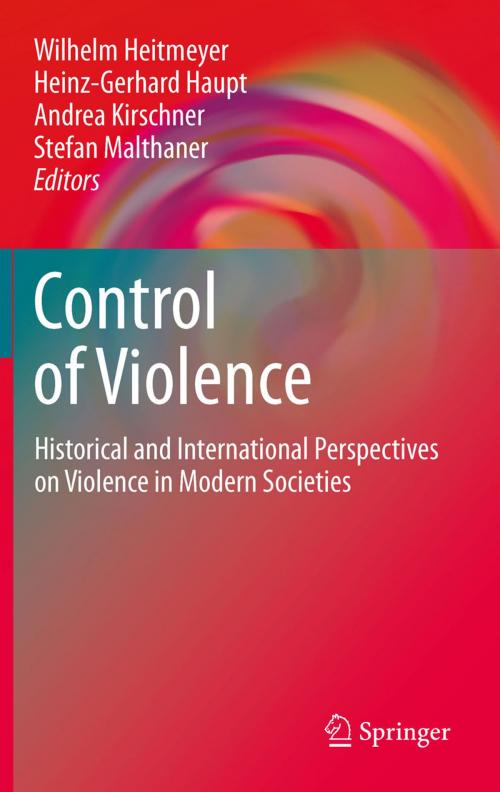 Cover of the book Control of Violence by , Springer New York