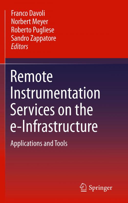 Cover of the book Remote Instrumentation Services on the e-Infrastructure by , Springer US